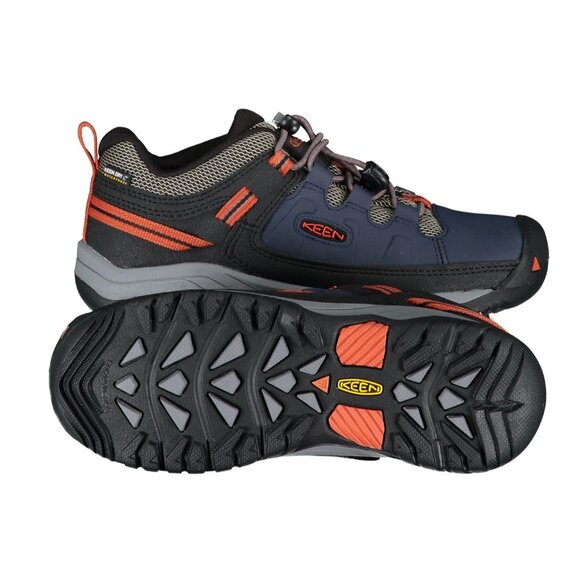 Keen Targhee Men's US 6 EU 38 Waterproof Hiking Shoes Sneakers Blue Orange - Picture 10 of 12